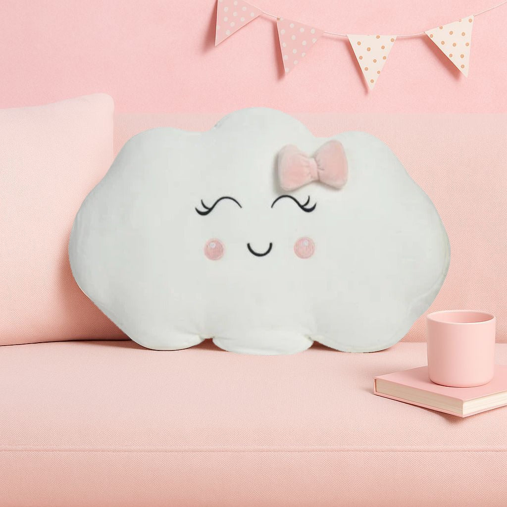 Cloud-Shaped Throw Pillow