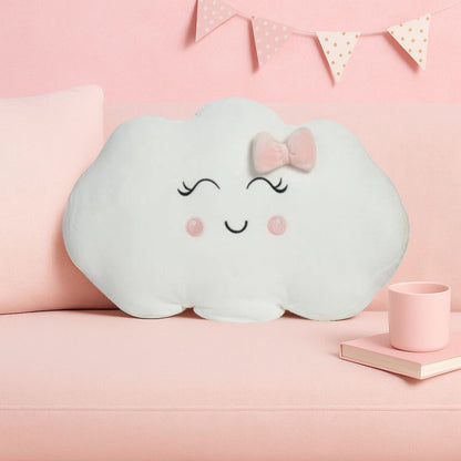 Cloud-Shaped Throw Pillow