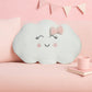 Cloud-Shaped Throw Pillow