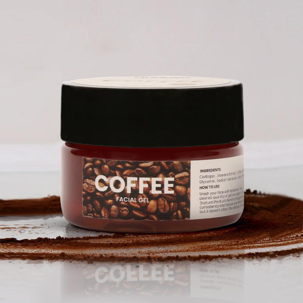 Coffee Facial Gel for Lightweight Hydration