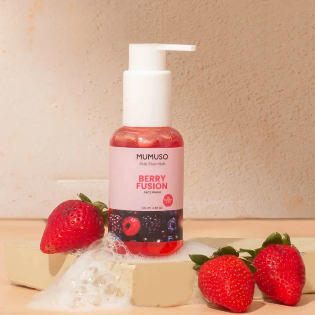 Mumuso Berry Blossom Face wash- 100ml