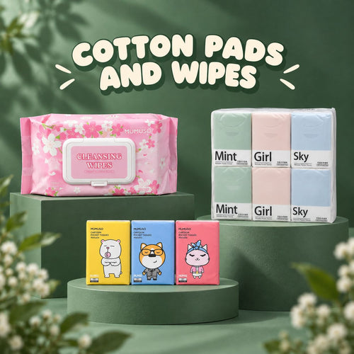 COTTON PADS AND WIPES