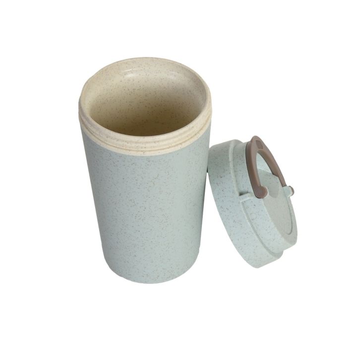 Wheat Straw Coffee Cup (400 ml) - Blue Mumuso