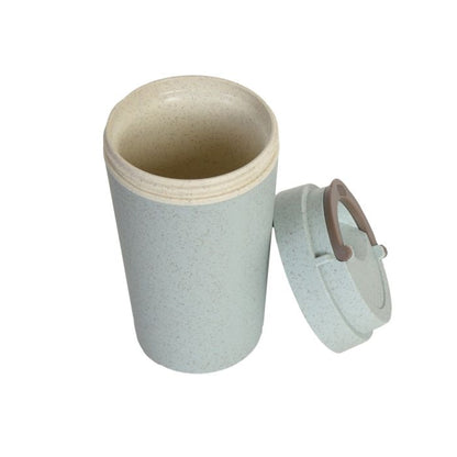 Wheat Straw Coffee Cup (400 ml) - Blue Mumuso