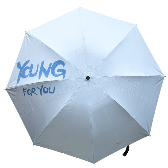 Young Feel Foldable Umbrella - Blue Mumuso
