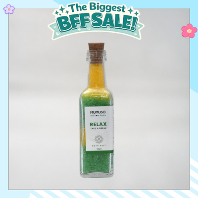 Mumuso Self Love Series Bath Salt - Relax Take a Break/100 gm