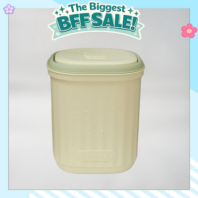 Cute Cactus Deskstop Trash Bin