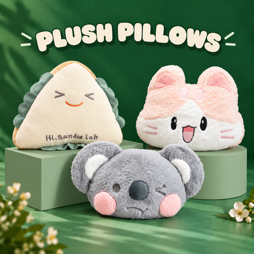 Plush Pillows