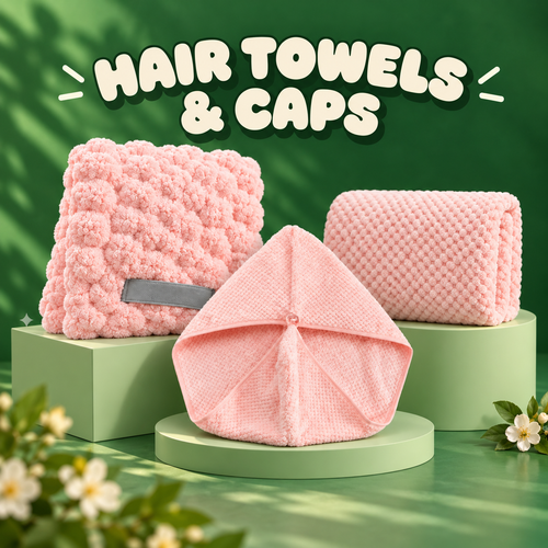 Hair Towel & Caps