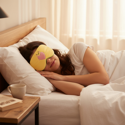 Cute Avocado Relaxing Plush Eye Mask