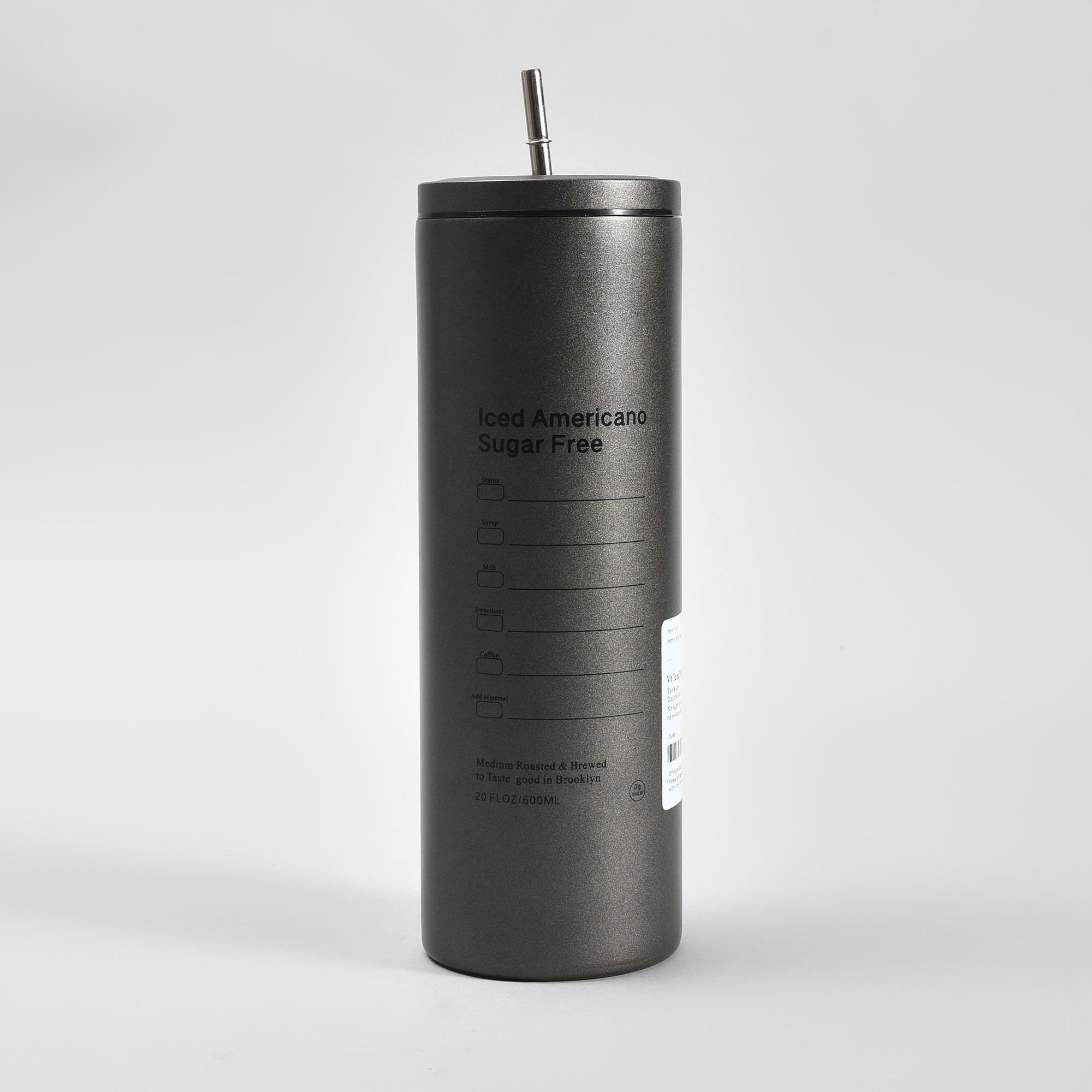 Perfect for Coffee Lovers: Insulated Coffee Tumbler with Straw – 640ml