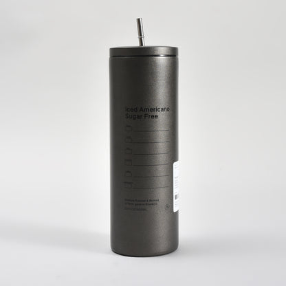 Perfect for Coffee Lovers: Insulated Coffee Tumbler with Straw – 640ml