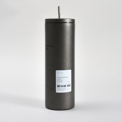 Perfect for Coffee Lovers: Insulated Coffee Tumbler with Straw – 640ml