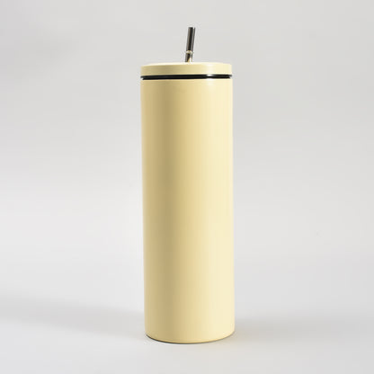 Perfect for Coffee Lovers: Insulated Coffee Tumbler with Straw – 640ml