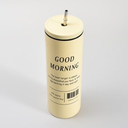 Perfect for Coffee Lovers: Insulated Coffee Tumbler with Straw – 640ml