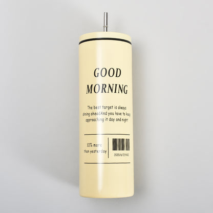 Perfect for Coffee Lovers: Insulated Coffee Tumbler with Straw – 640ml