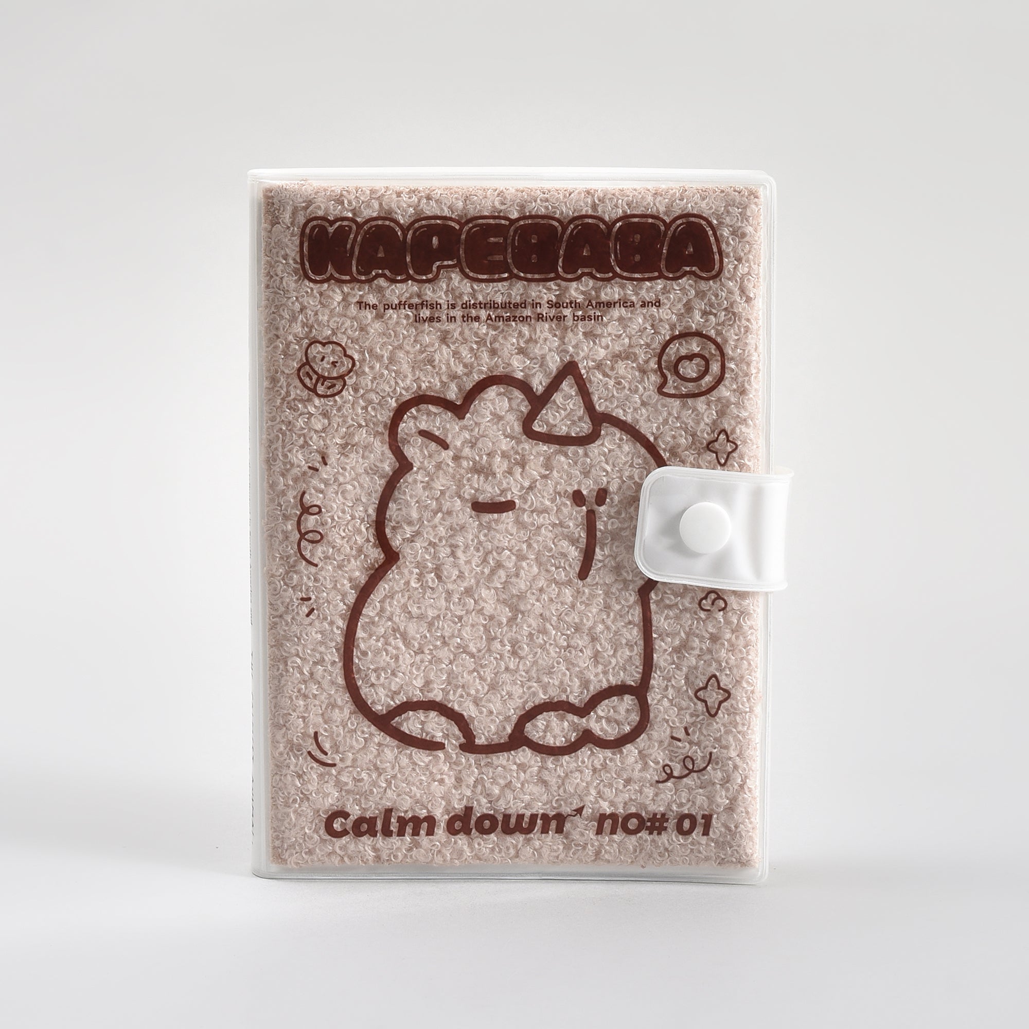 Cute Capybara Notebook with Cover – 36K