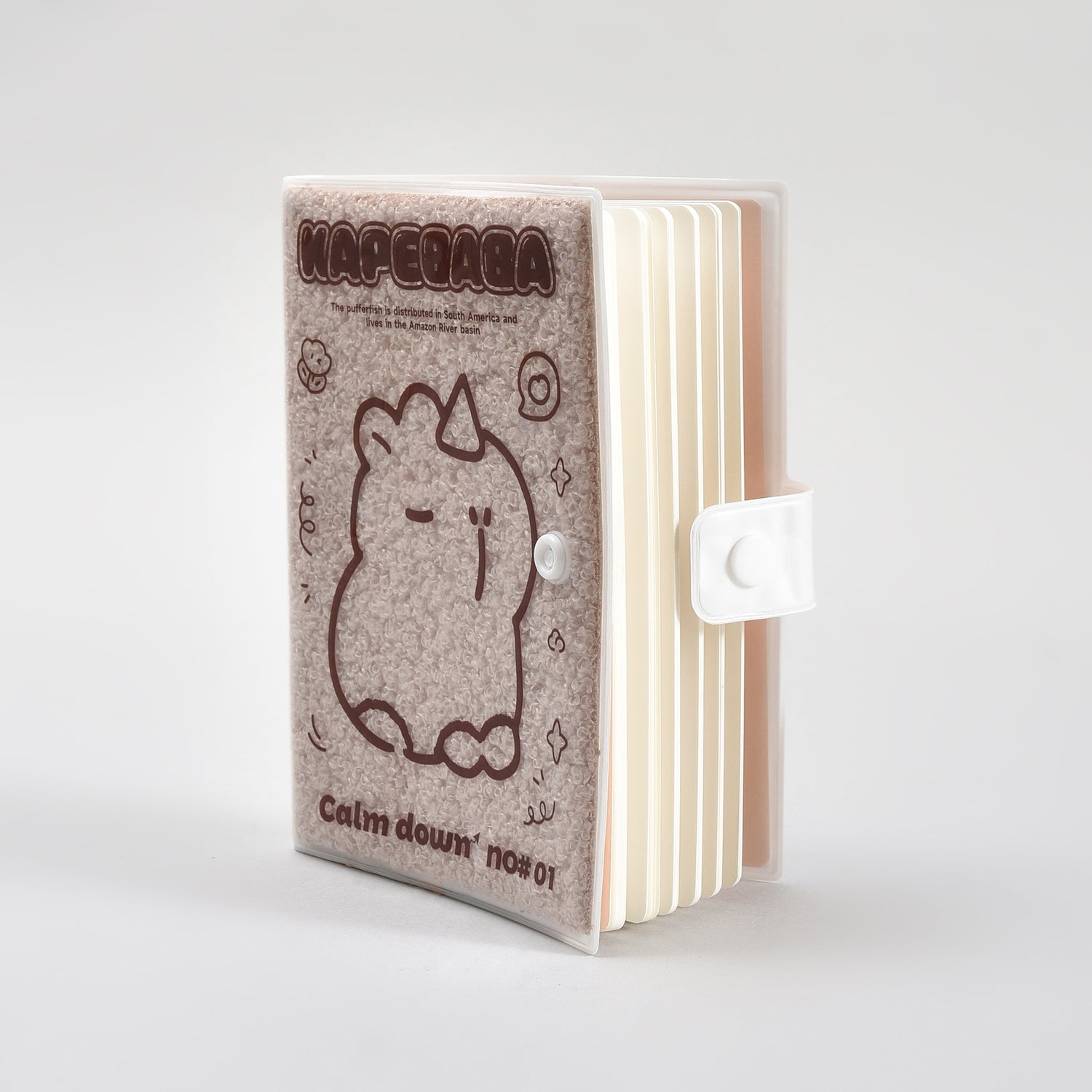 Cute Capybara Notebook with Cover – 36K