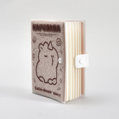 Cute Capybara Notebook with Cover – 36K