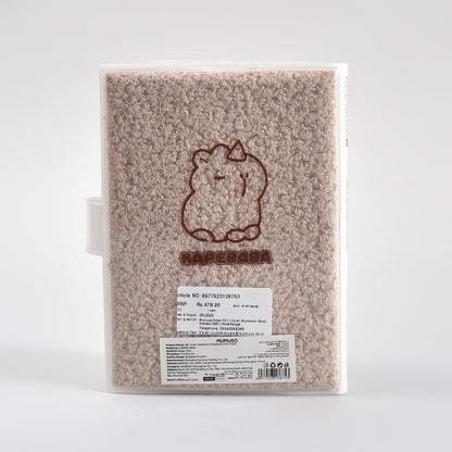 Cute Capybara Notebook with Cover – 36K