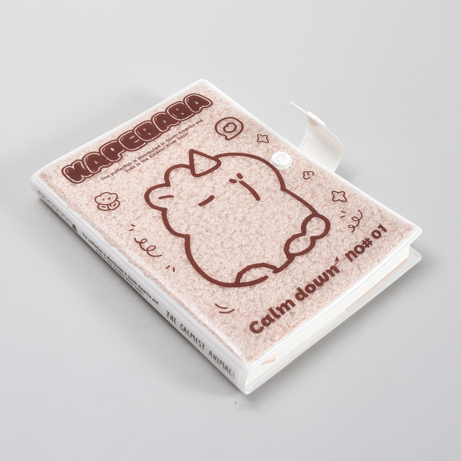Cute Capybara Notebook with Cover – 36K