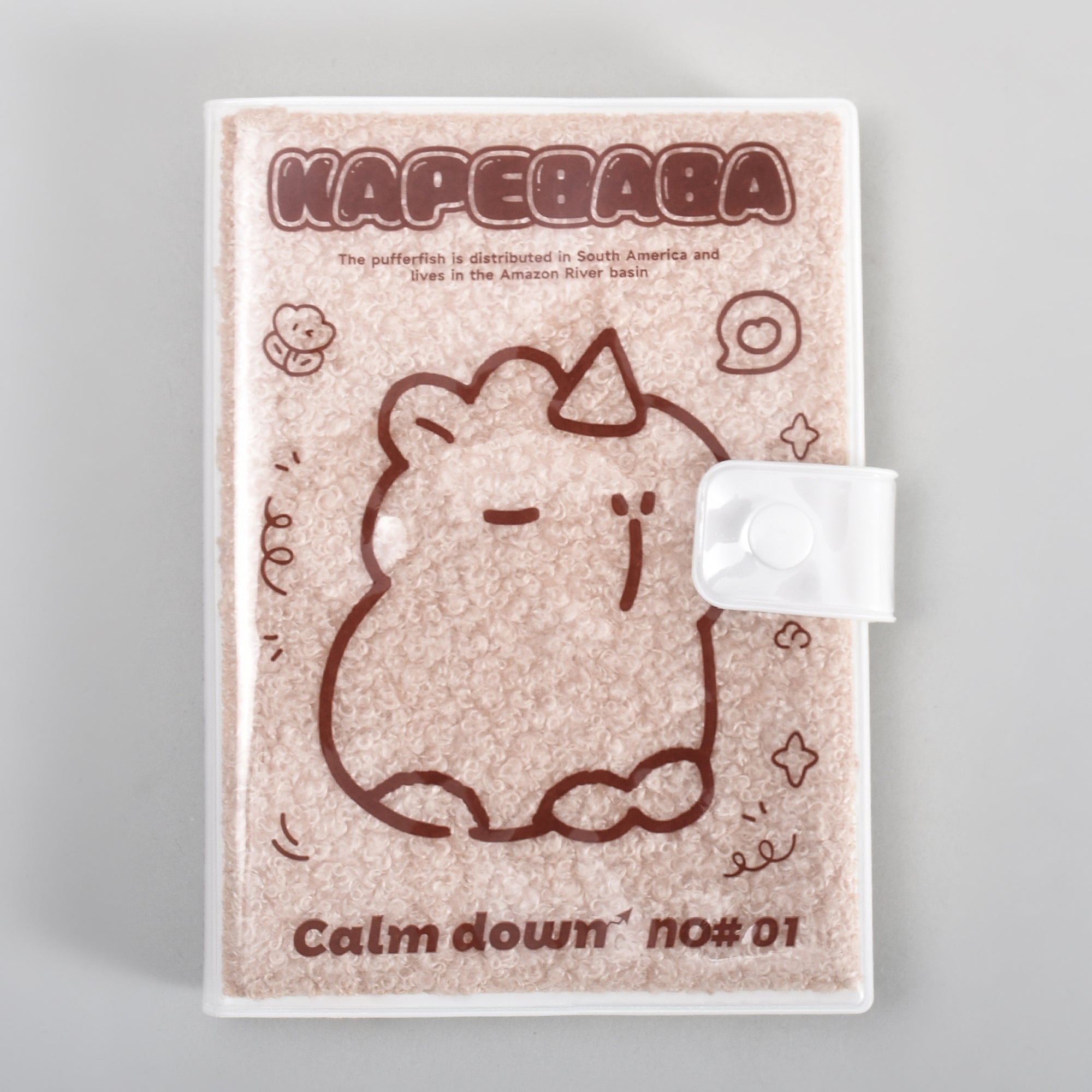 Cute Capybara Notebook with Cover – 36K