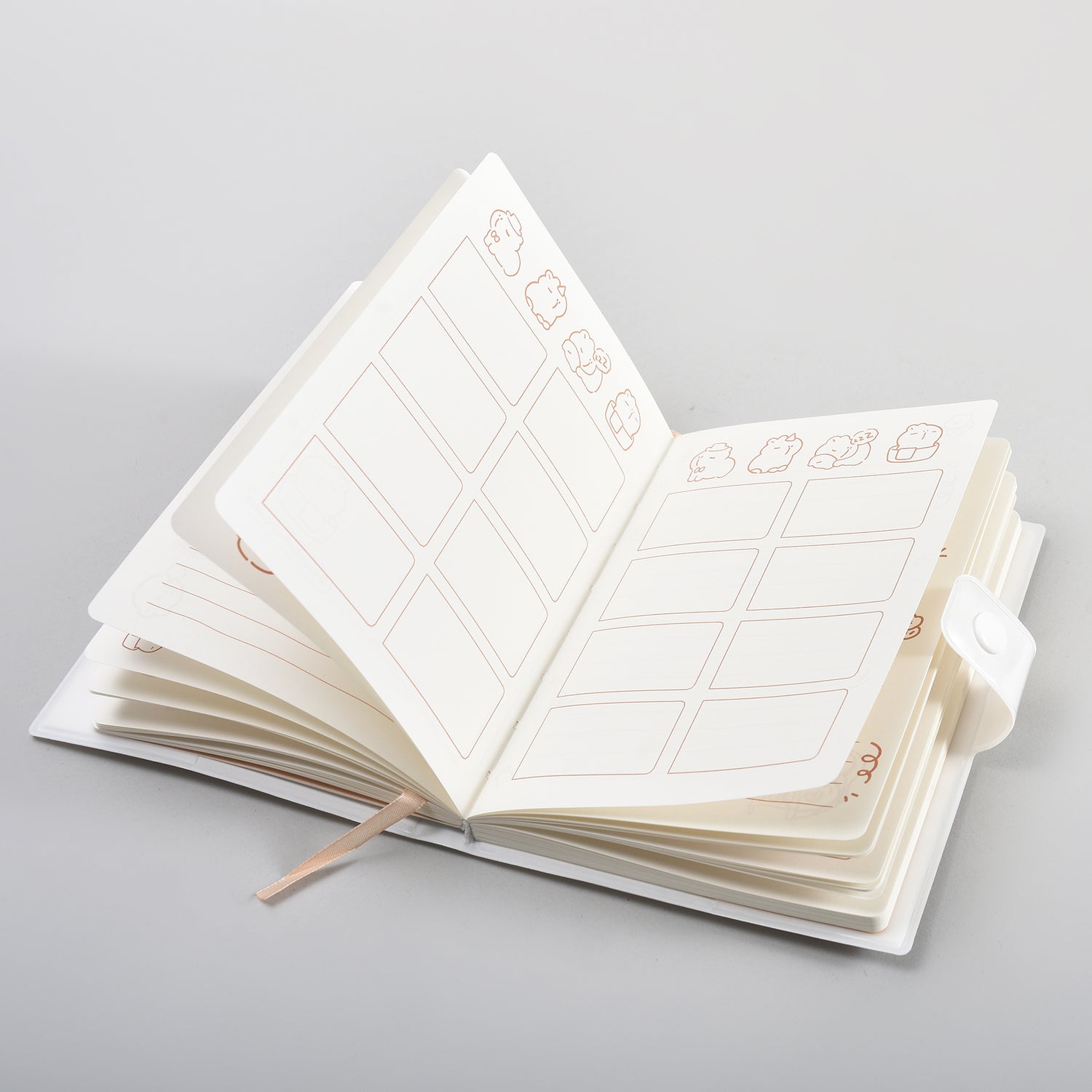 Cute Capybara Notebook with Cover – 36K