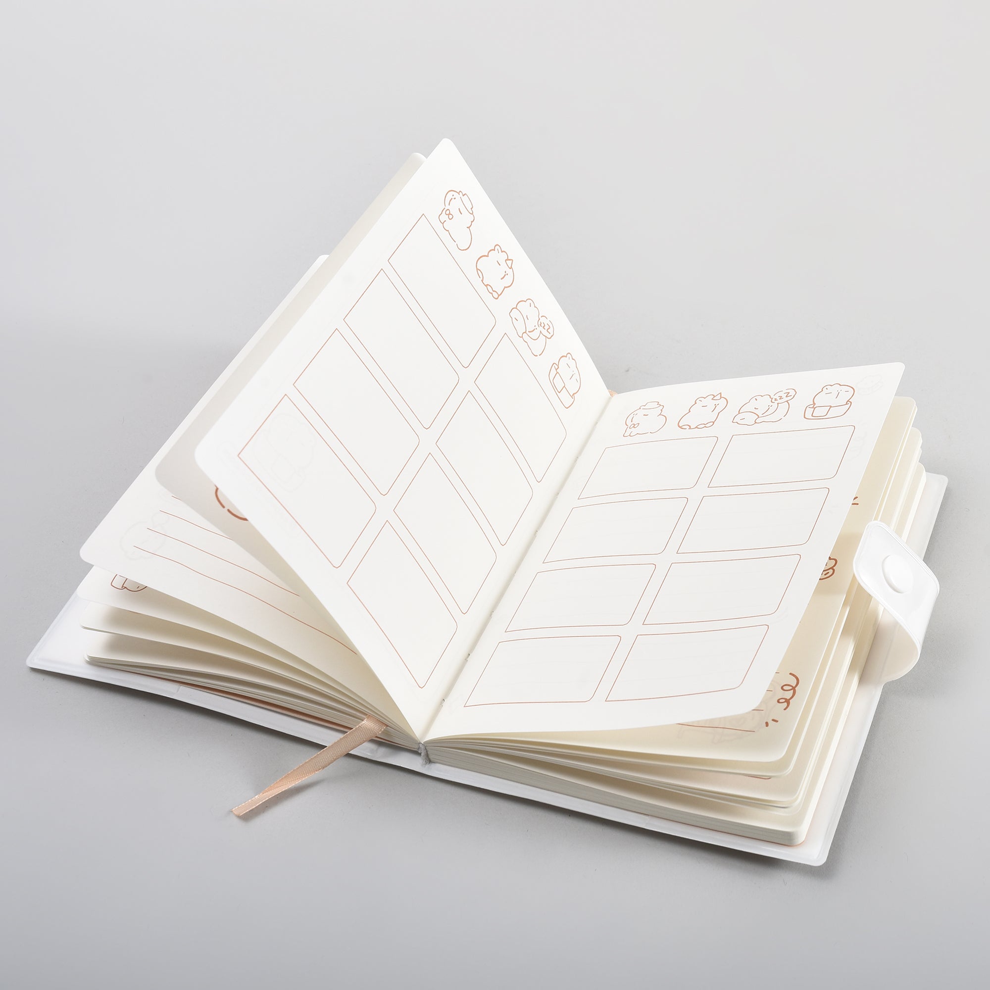 Cute Capybara Notebook with Cover – 36K