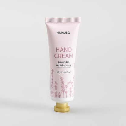 Mumuso Plant Extracts Hand Cream Gift Set - Lavender &amp; Rose/ 30ml each