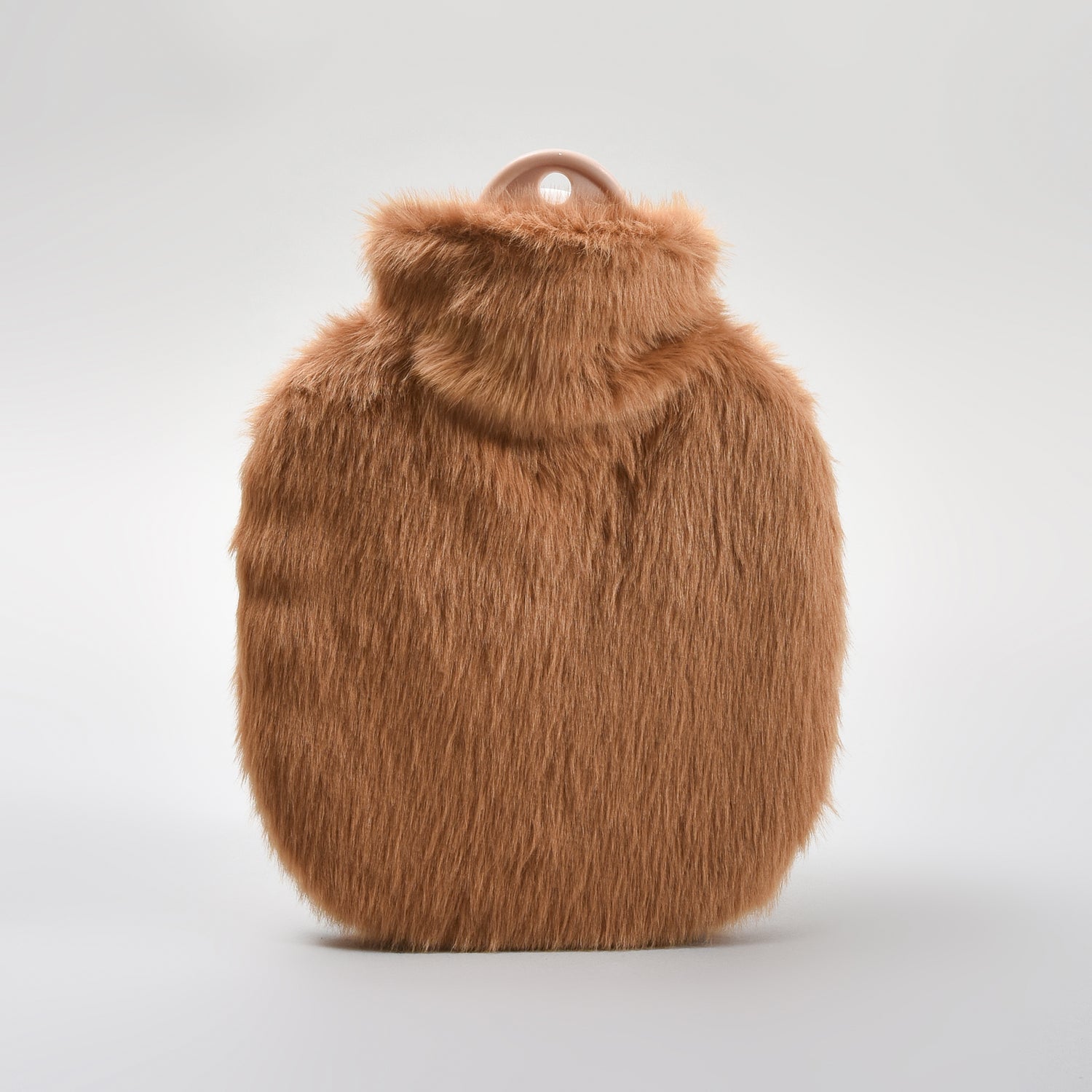 Mumuso Cute Capybara Pocket Hot Bottle Water Bag – 350ml/Brown