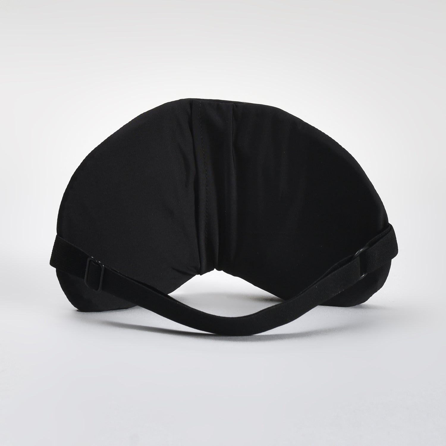 Glass-Patterned Printed Sleeping Eye Mask - Black