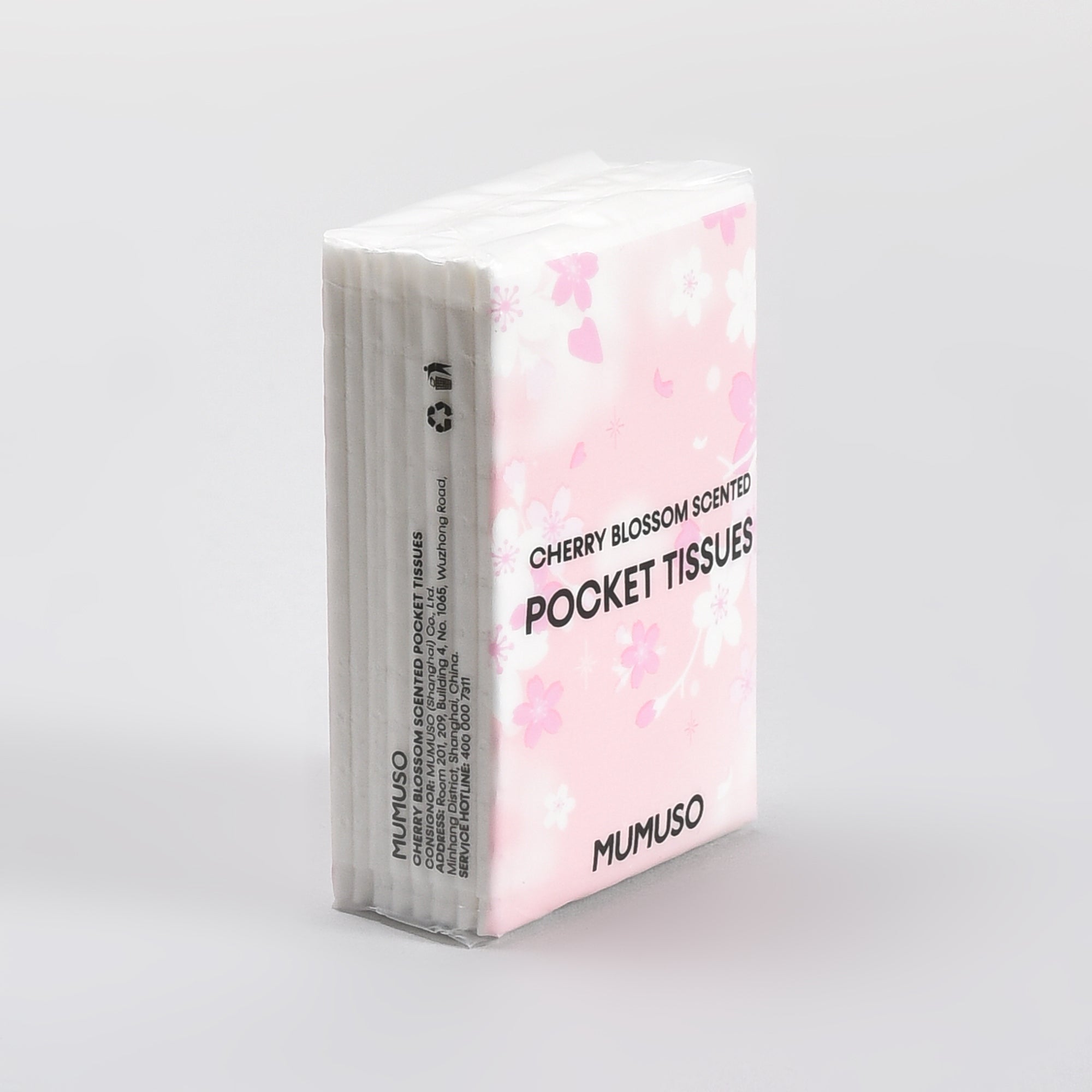 Cherry Blossom Scented Pocket Tissues – Pack of 6