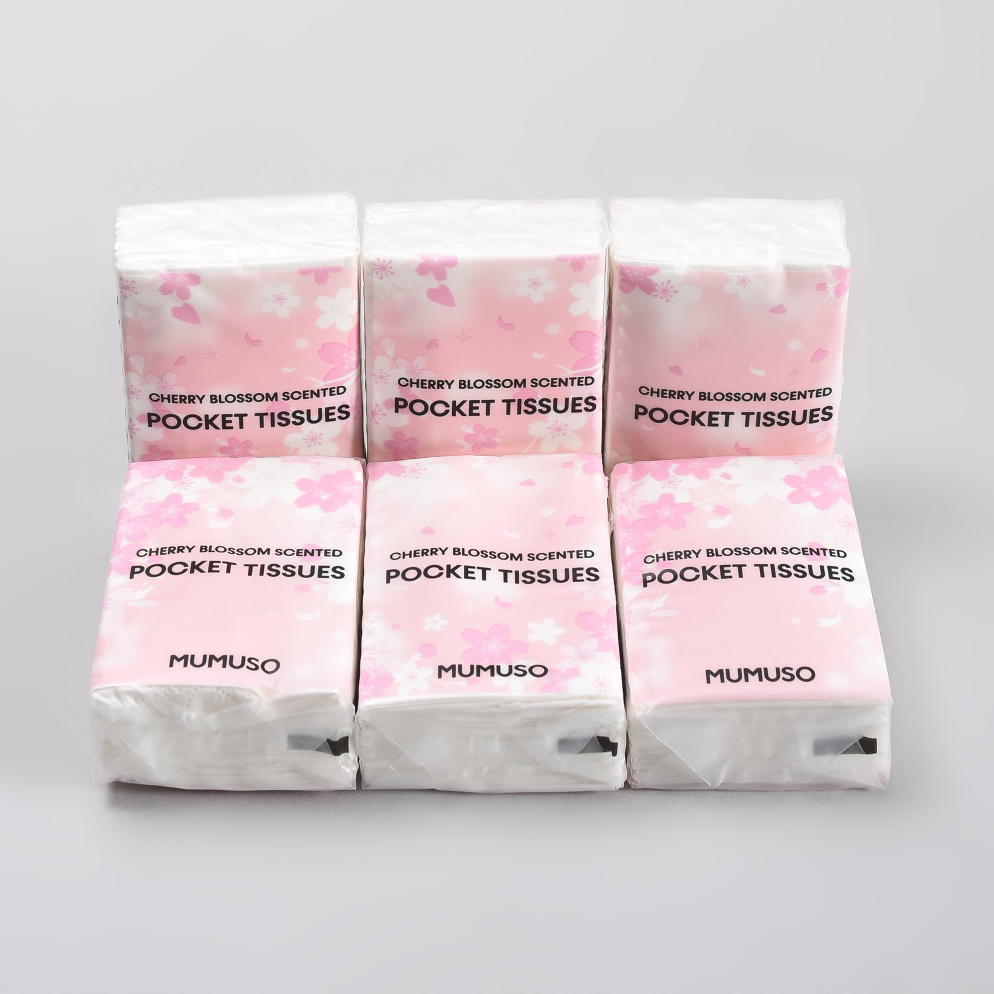 Cherry Blossom Scented Pocket Tissues – Pack of 6