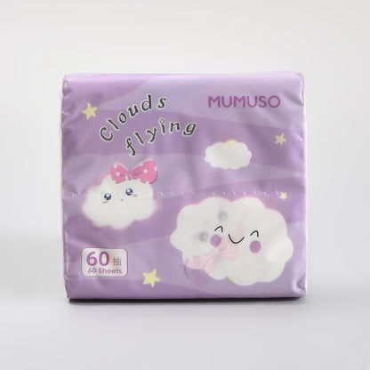Fashion Printed Tissues - Cartoon Cloud - 60 Sheets