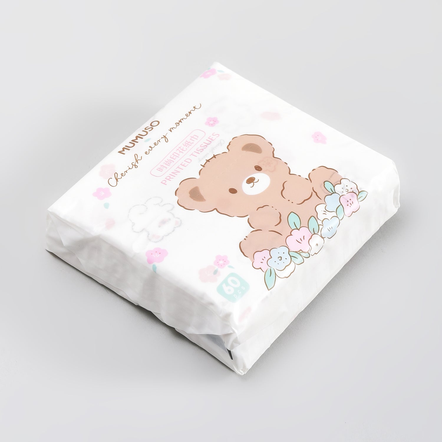 Fashion Printed Tissues - Cartoon Cloud - 60 Sheets