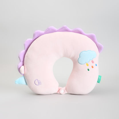Ultra Cute and Comforting  Pink Unicorn Neck Pillow