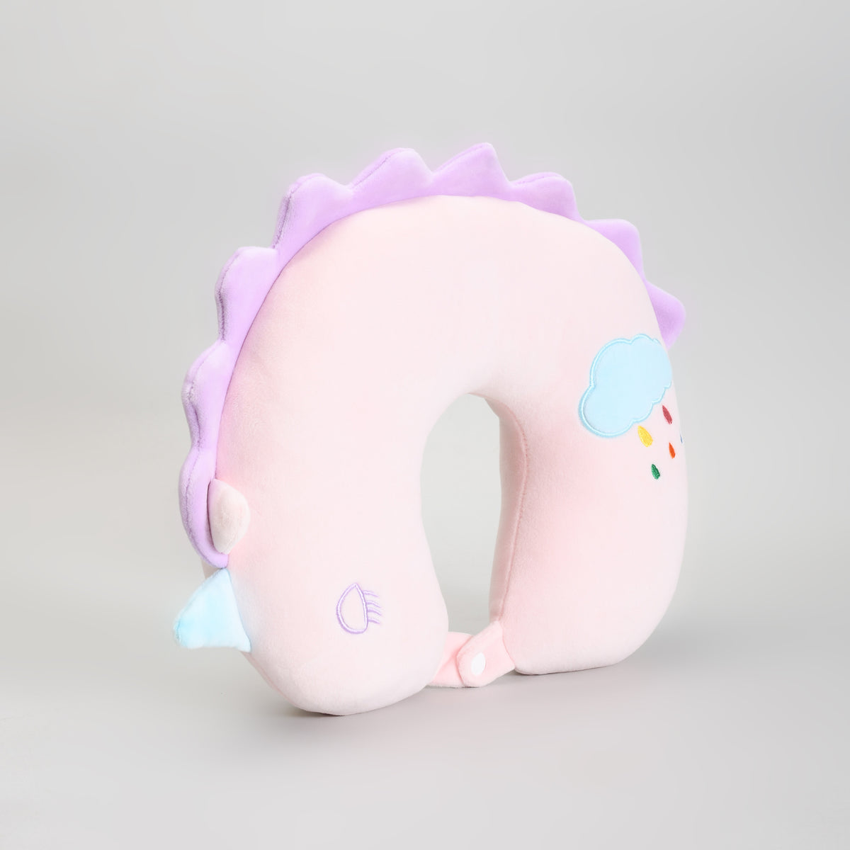 Ultra Cute and Comforting  Pink Unicorn Neck Pillow