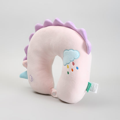 Ultra Cute and Comforting  Pink Unicorn Neck Pillow