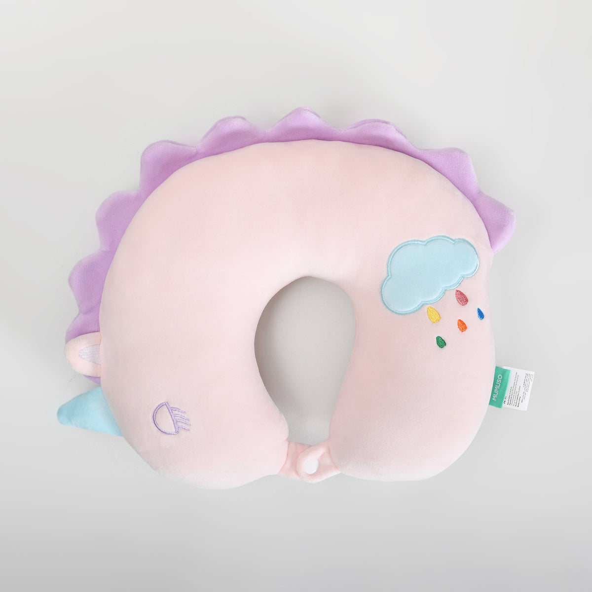 Ultra Cute and Comforting  Pink Unicorn Neck Pillow