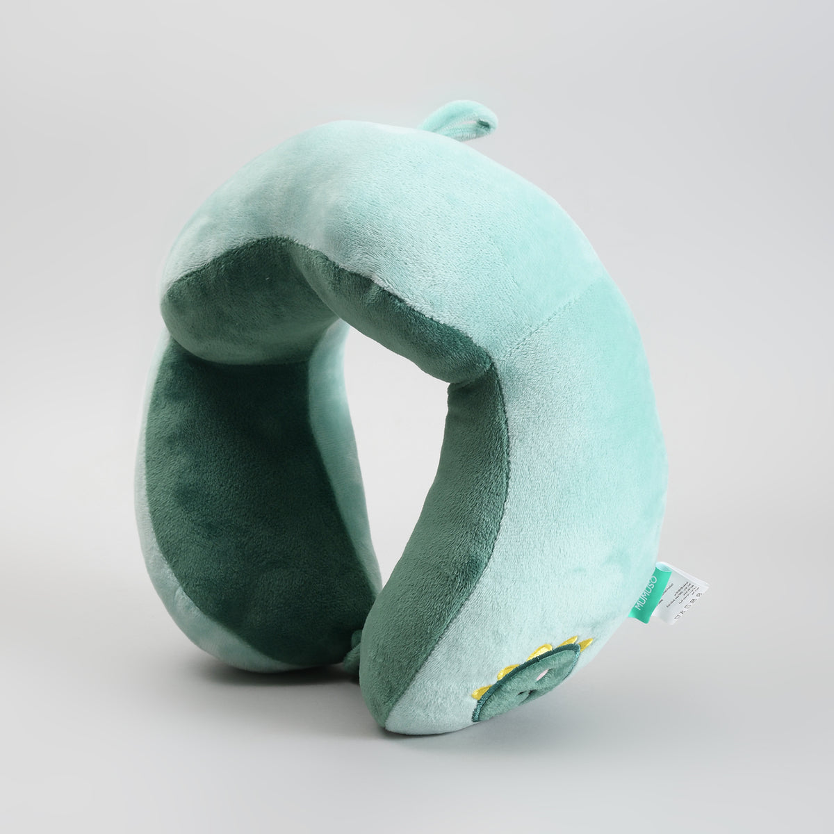 Cute Dine Green Double Hump U-Shaped Neck Pillow Travel Pillow