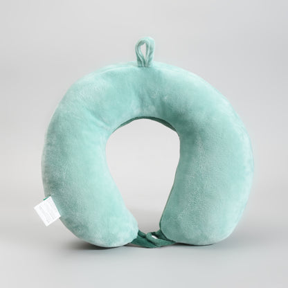 Cute Dine Green Double Hump U-Shaped Neck Pillow Travel Pillow