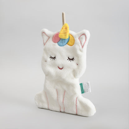 Cute Unicorn Hanging Hand Towel – Sitting Unicorn