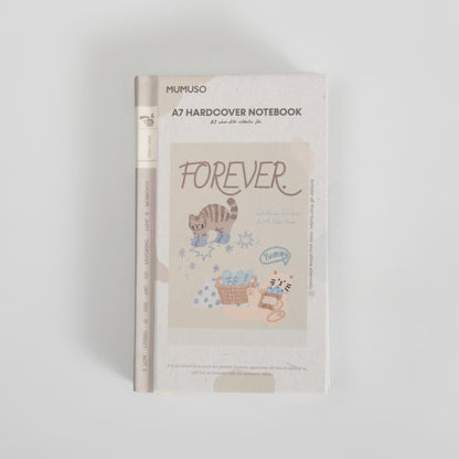 Perfect for Cat Lovers! A7 Hardcover Pocket Notebook