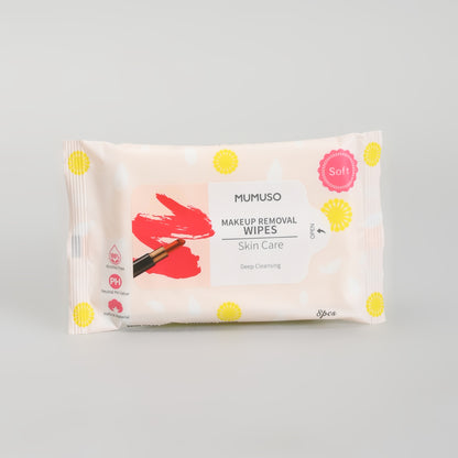 Alcohol Free Makeup Removal Wipes – Value Pack of 8 (64 Wipes)