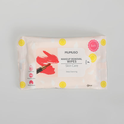 Alcohol Free Makeup Removal Wipes – Value Pack of 8 (64 Wipes)