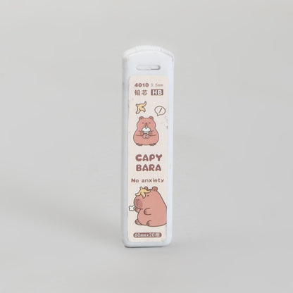 School Favourite! Cute Capybara Mechanical Pencil Set - 0.5mm