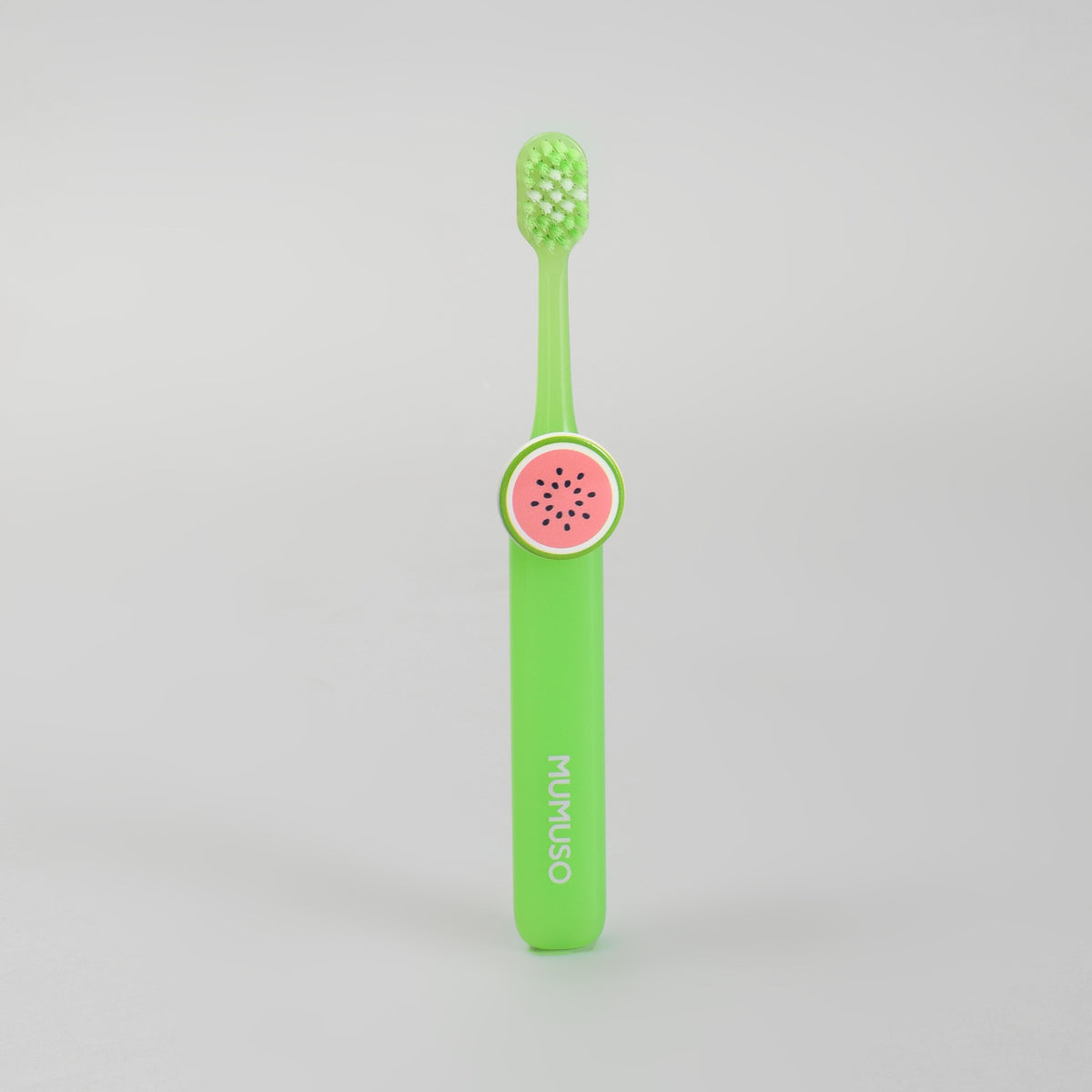Toothbrush for Kids – Pack of 2 with Spinning Fruit Charms