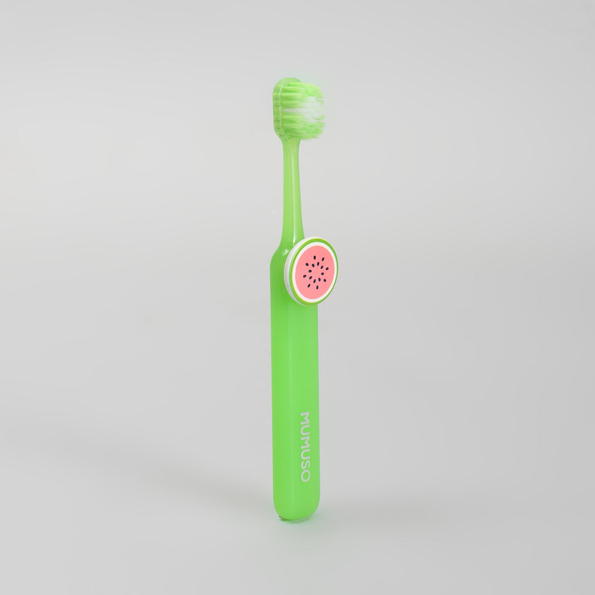 Toothbrush for Kids – Pack of 2 with Spinning Fruit Charms