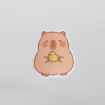 50 mini capybara stickers- Perfect for Decorating Daily Essentials!