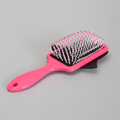 Cute Pink Leopard Paddle Air Cushion Hair Brush